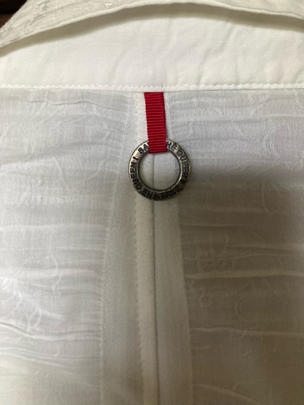 Save The Queen Button-Down Shirt - Picture 7 of 7
